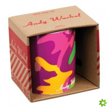 Andy Warhol Magenta Camouflage Boxed Mug