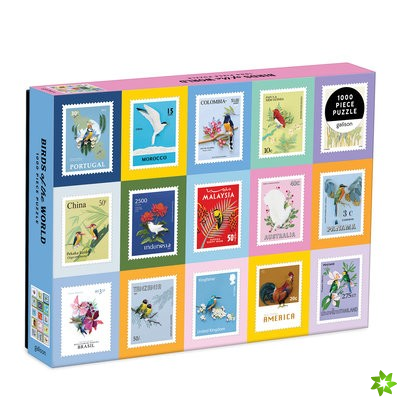Birds of the World 1000 Piece Puzzle
