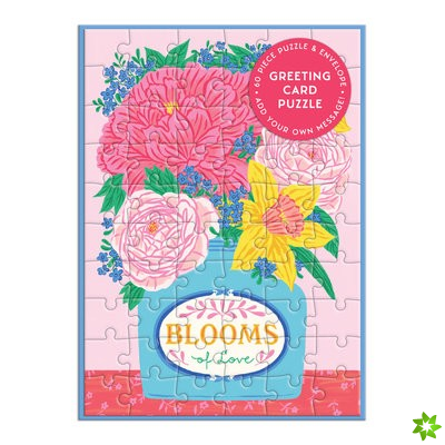 Blooms of Love Greeting Card Puzzle
