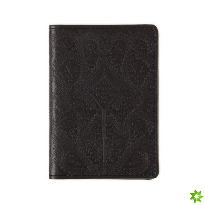 Christian Lacroix Heritage Collection Black Paseo Embossed Passport Holder