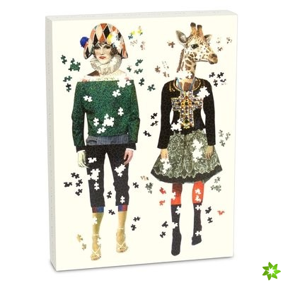 Christian Lacroix Heritage Collection Love Who You Want 750 Piece Shaped Puzzle Set