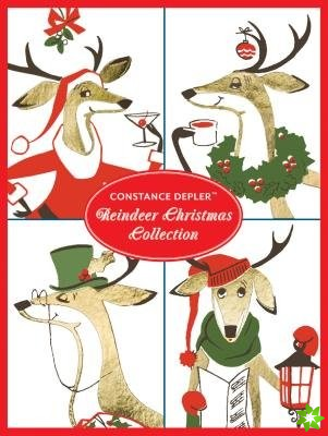 Constance Depler Reindeer Deluxe Notecard Collection