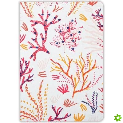 Coral Handmade Embroidered Journal