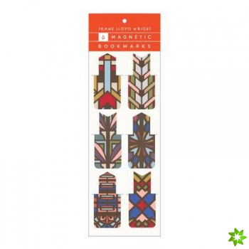 Frank Lloyd Wright Designs Magnetic Bookmarks