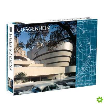 Frank Lloyd Wright Guggenheim 2-Sided 500 Piece Puzzle