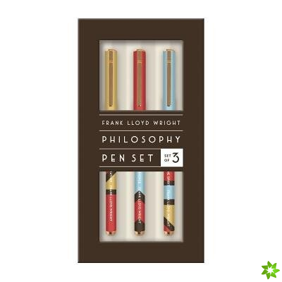 Frank Lloyd Wright Philosophy Pen Set