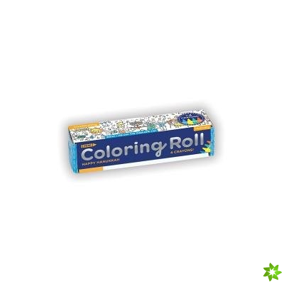 Happy Hanukkah Mini Coloring Roll