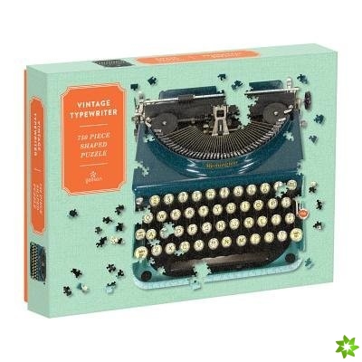 Just My Type: Vintage Typewriter 750 Piece Shaped Puzzle