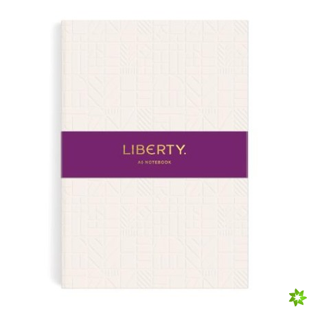 Liberty Cream Tudor A5 Embossed Journal