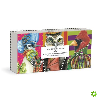 MacKenzie-Childs Birds of a Feather Collection Puzzle Set