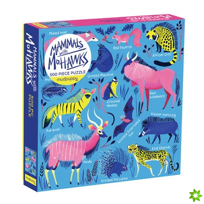 Mammals with Mohawks 500 Piece Family Puzzle