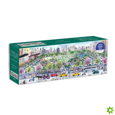 Michael Storrings Cityscape 1000 Piece Panoramic Puzzle