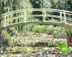 Monet Waterlily Garden Keepsake Box