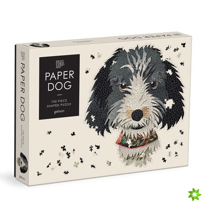 Paper Dogs 750 Piece Shaped Puzzle