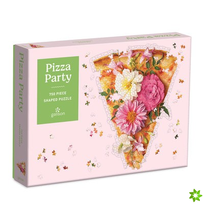 Pizza Party 750 Piece Shaped Puzzle
