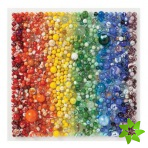 Rainbow Marbles 500 Piece Puzzle