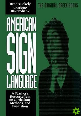 American Sign Language Green Books, Teacher's Curriculum