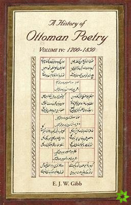 History of Ottoman Poetry Volume IV
