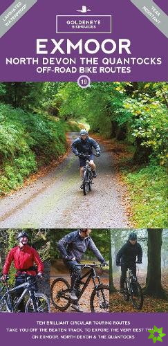 Exmoor, North Devon & the Quantocks Off-Road Bike Routes Map