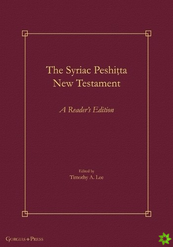 Syriac Peshiṭta New Testament