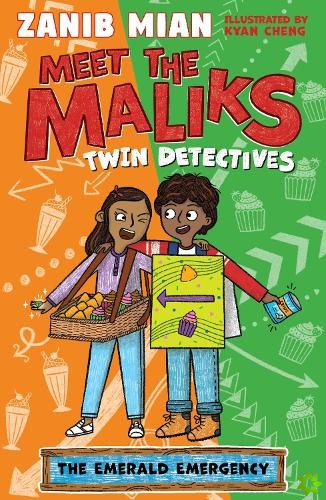 Meet the Maliks  Twin Detectives: The Emerald Emergency