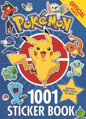 Official Pokemon 1001 Sticker Book