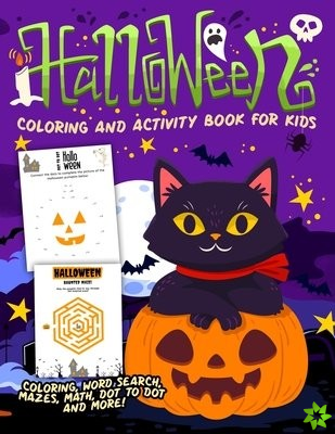 Halloween Coloring and Activity Book For Kids