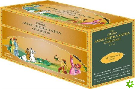 Grand Amar Chitra Katha Collection BoxSet of 12 books