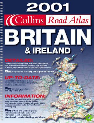2001 Collins Road Atlas Britain and Ireland