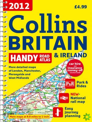 2012 Collins Handy Road Atlas Britain