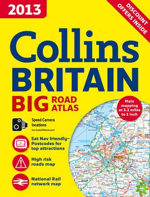 2013 Collins Big Road Atlas Britain