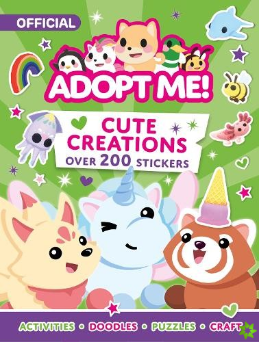 Adopt Me! Cute Creations Sticker Book
