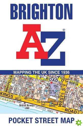 Brighton A-Z Pocket Street Map