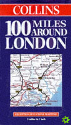 Collins 100 Miles around London