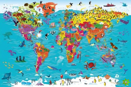 Collins Childrens World Wall Map