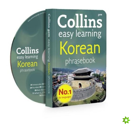 Collins Easy Learning Korean Phrasebook and CD Pack
