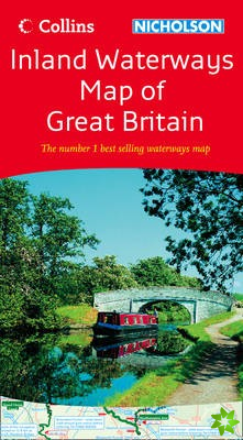 Collins/Nicholson Inland Waterways Map of Great Britain