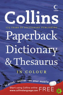 Collins Paperback Dictionary and Thesaurus