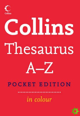 Collins Pocket Thesaurus A-Z