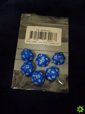 Dice - Numbers 1 - 20