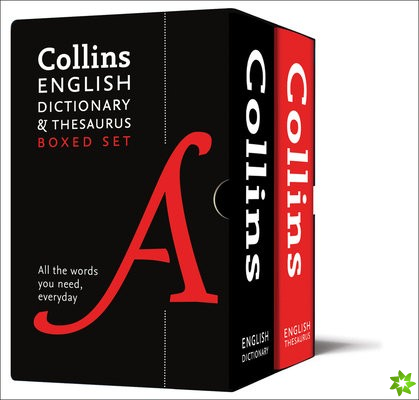 English Dictionary and Thesaurus Boxed Set