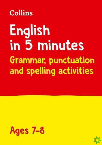 English in 5 Minutes a Day Age 7-8