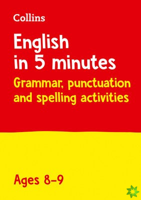 English in 5 Minutes a Day Age 8-9