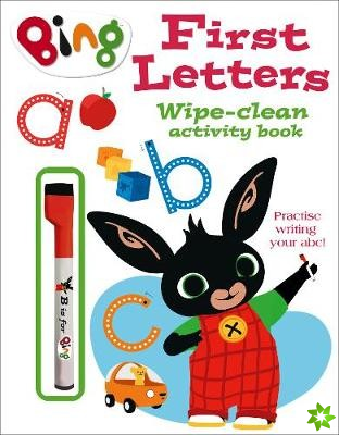 First Letters Wipe-clean activity book