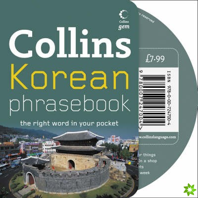 Korean Phrasebook and CD Pack