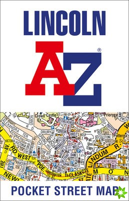 Lincoln A-Z Pocket Street Map