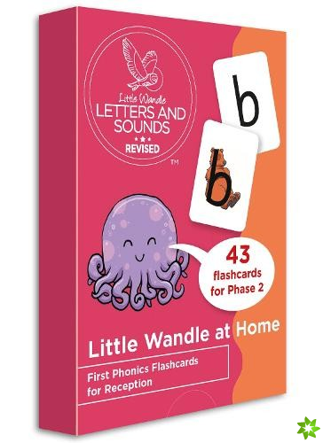Little Wandle at Home First Phonics Flashcards for Reception