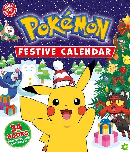 Pokemon: Festive Calendar: A festive collection of 24 books, activities and surprises!