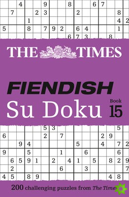 Times Fiendish Su Doku Book 15