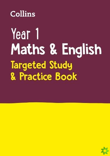 Year 1 Maths and English KS1 Targeted Study & Practice Book